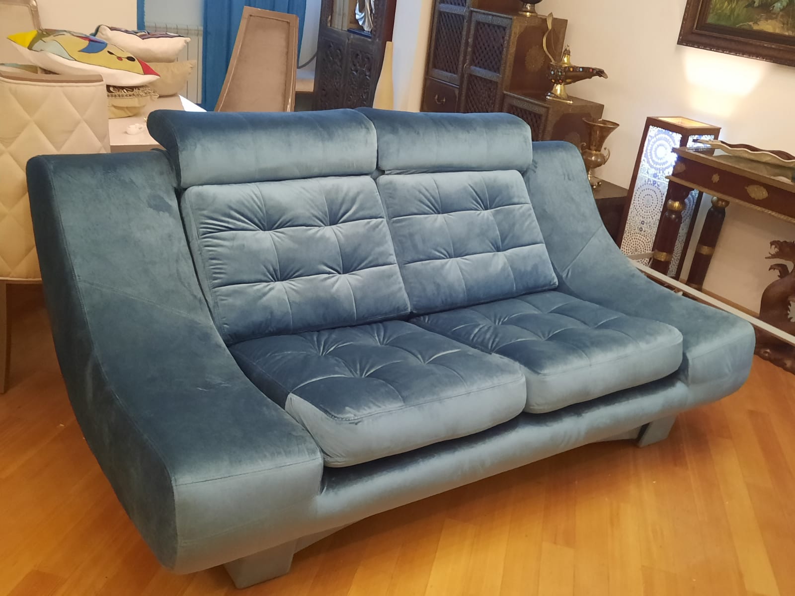 Обивка дивана на дому. Шахунья